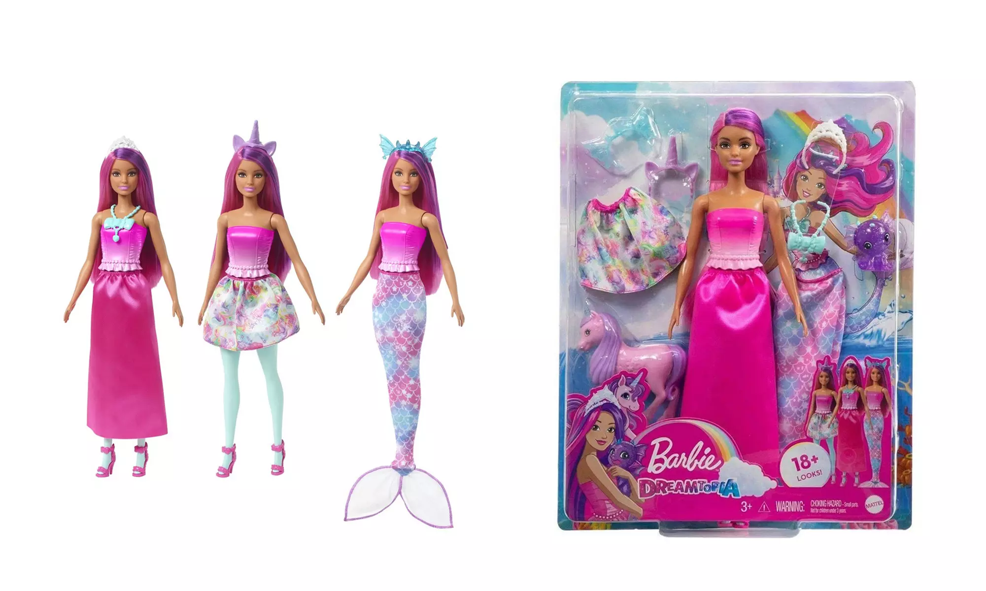 Mattel Barbie Dreamtopia Doll and accessories