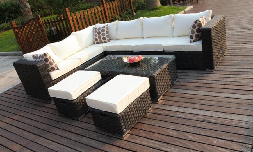 Image 4: Yakoe Papaver Rattan Sofa Sets