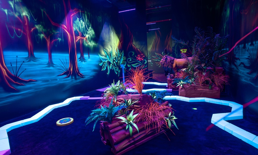 Image 3: Glow Golf Experience at Mystic Golf by TR88HOUSE @Bluewaters Island