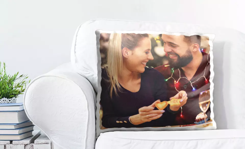 Custom Printed Pillow Cushion Covers with Custom Text from CanvasOnSale  (Up to 88% Off)  - Primary Image