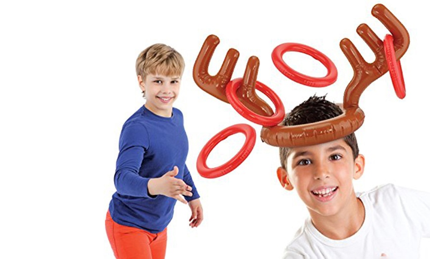 Image 5: Two Packs of Inflatable Christmas Party Toss Games