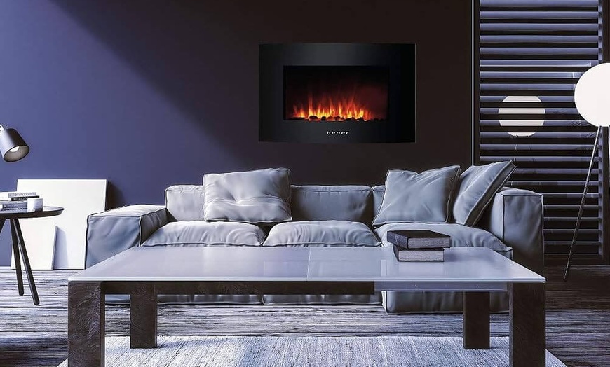 Image 3: Cheminée électrique murale Beper RI.503