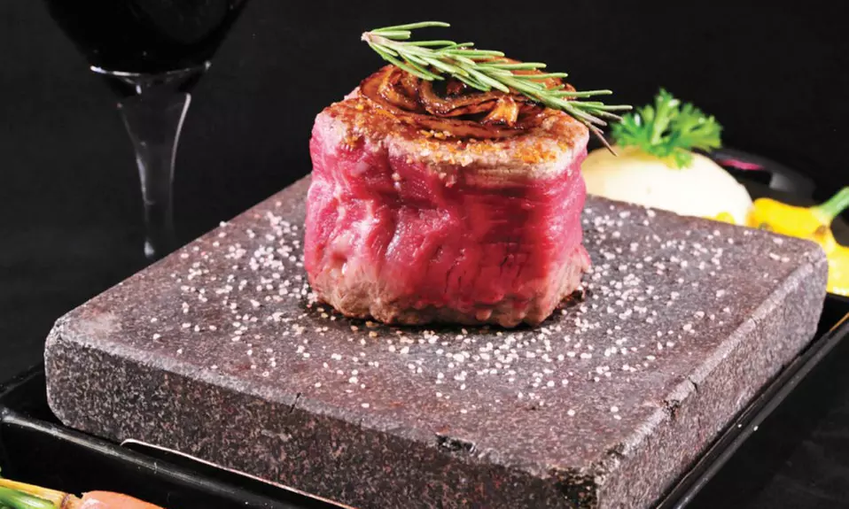 $25 towards Dinner at Rok Steakhouse & Grill. Two Options Available. - Primary Image