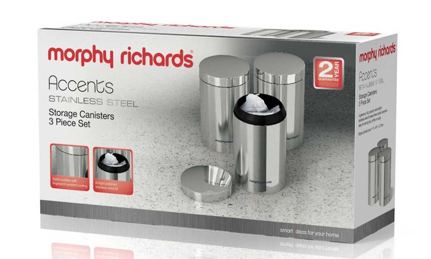 Image 13: Morphy Richards Storage Canisters