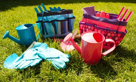 Kit da giardinaggio per bambini, disponibile in 2 colori