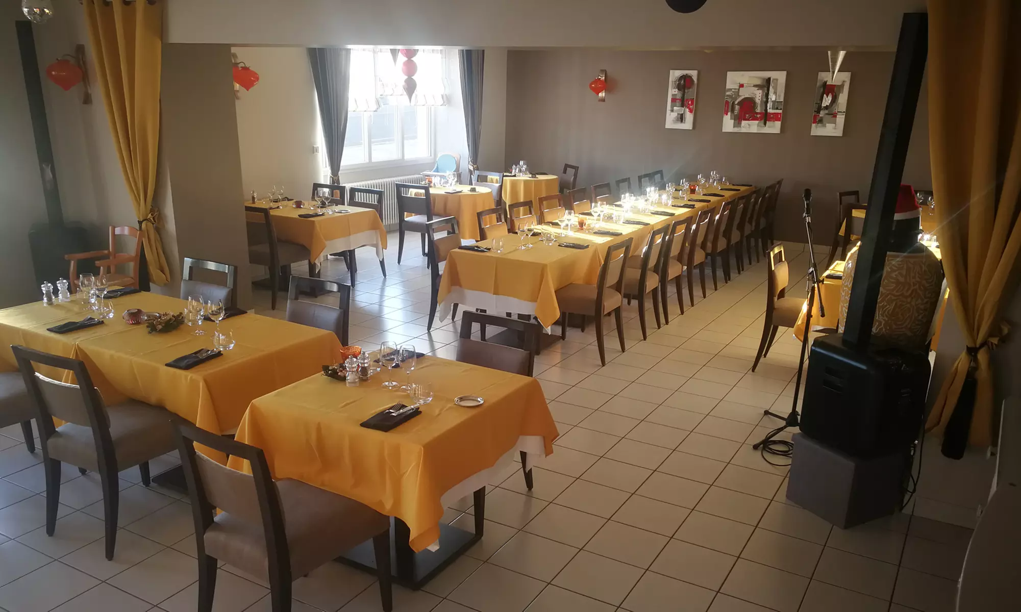 Formule buffet, menu "Plaisir" ou "Plaisir dégustation"