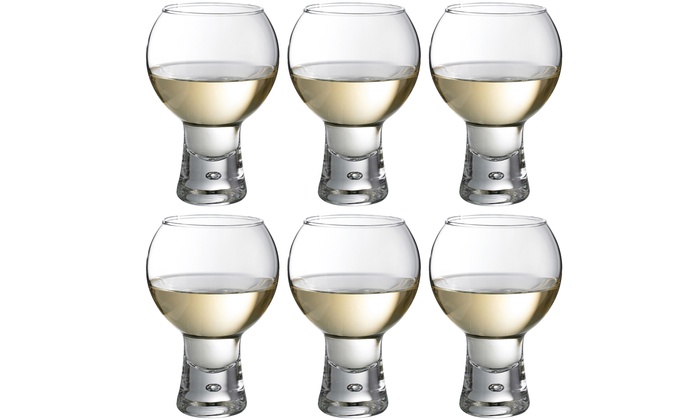 Durobor Bubble Base Wine Glasses | Groupon