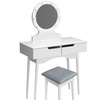 Image 5: Home Deluxe Schminktisch mit Spiegel und LED-Beleuchtung „Miranda“