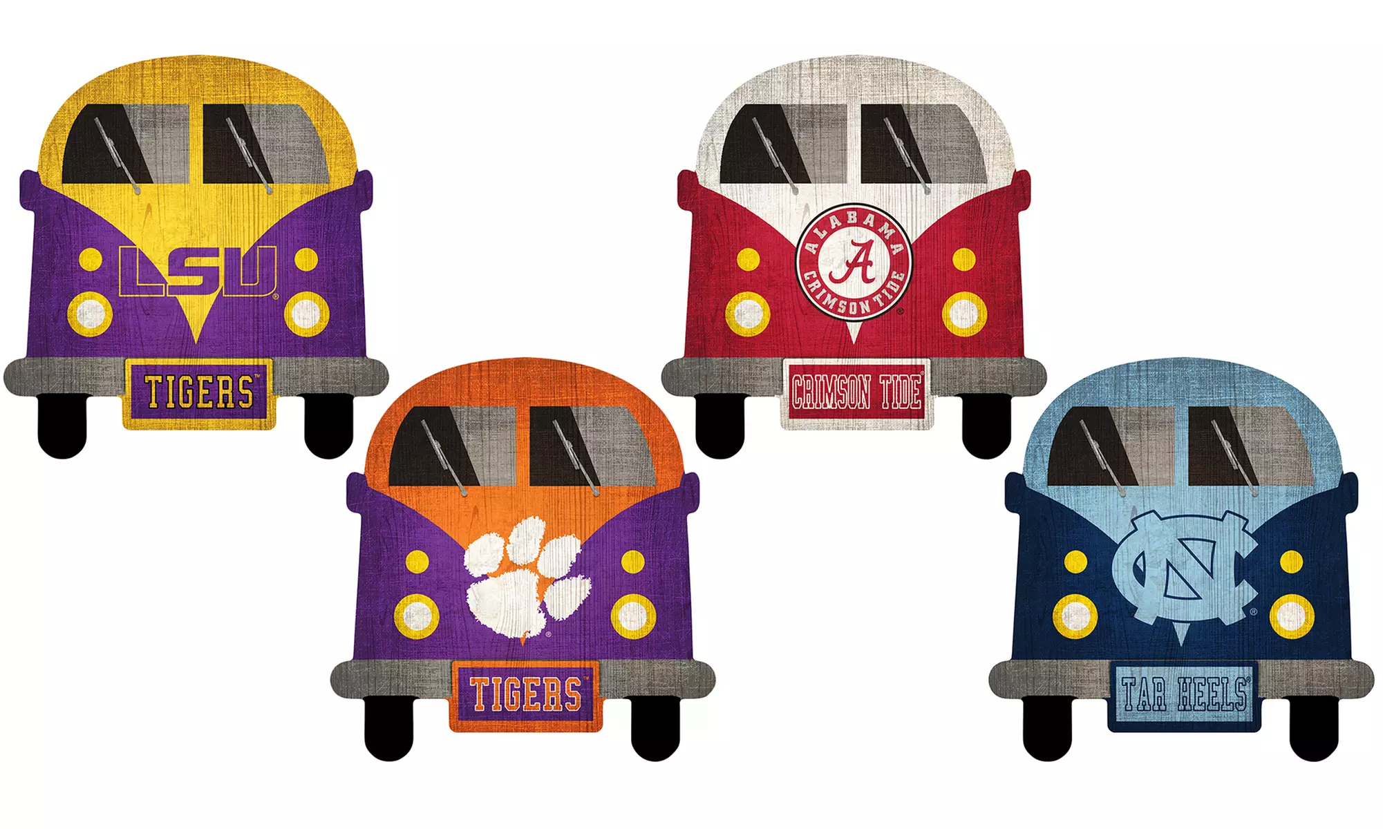 Fan Creations NCAA 12" Team Bus Sign - Primary Image