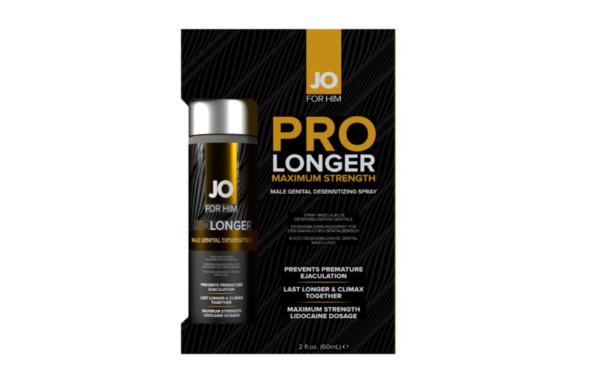 Jo Prolonger Male Genital Desensitizer Spray with Lidocaine (2fl. oz ...