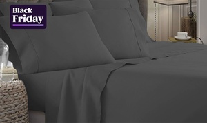 1800TC Ultrasoft Microfibre Mega Sheet Set 