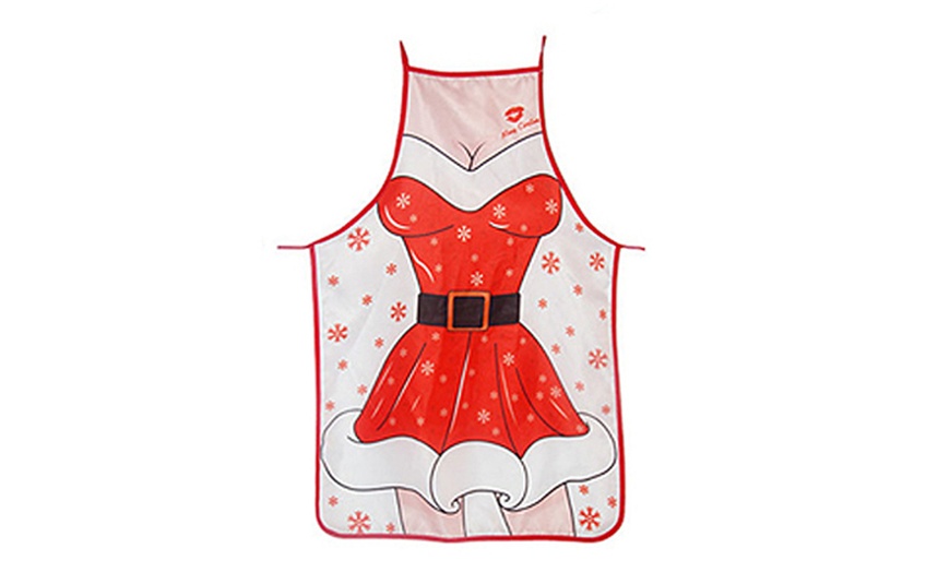 Image 12: Merry Christmas Cooking Apron