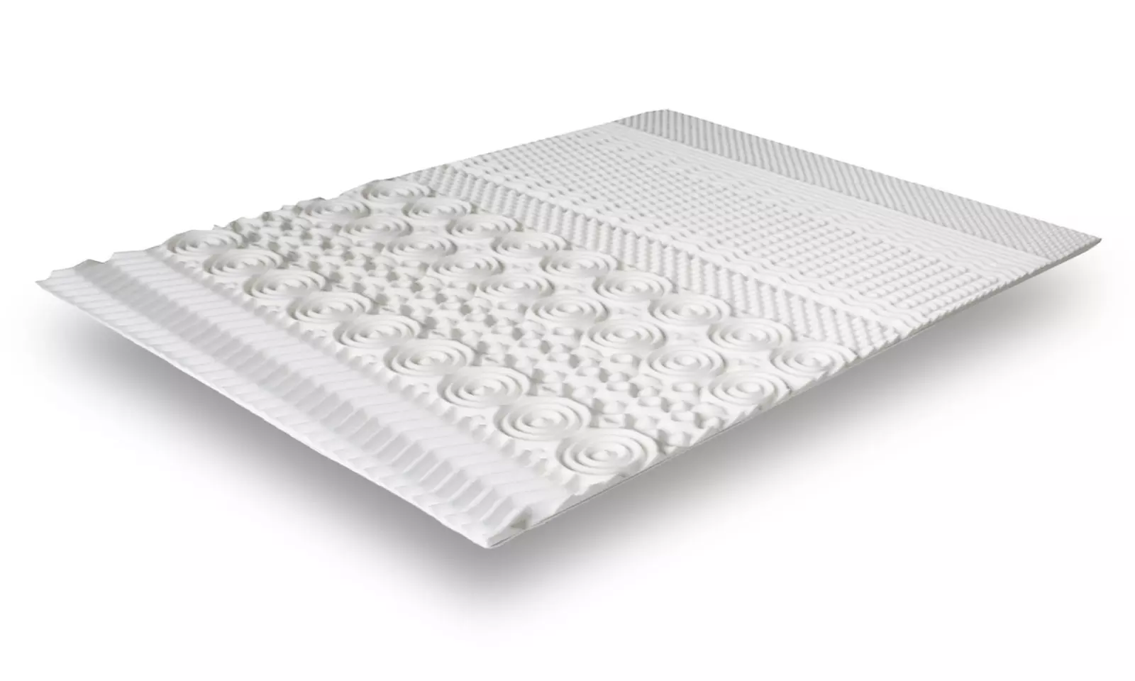 Sampur Matratzenauflage aus Memory-Schaum, 10 Komfortzonen