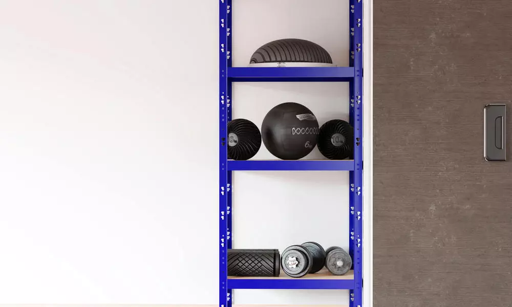 Étagère de rangement polyvalente en métal pour charges lourdes