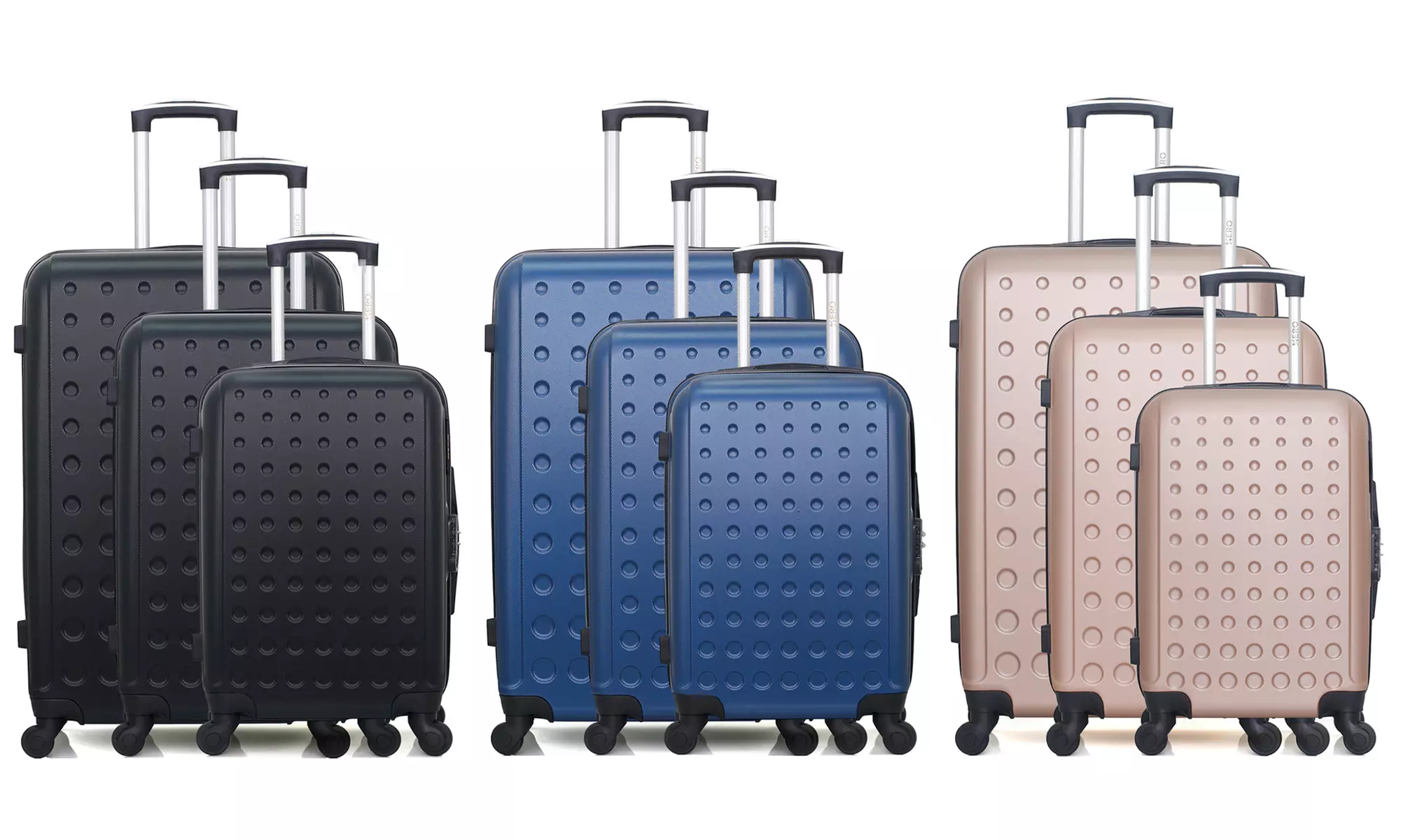 Conjunto de 3 maletas modelo Taurus, con envío gratuito - Primary Image