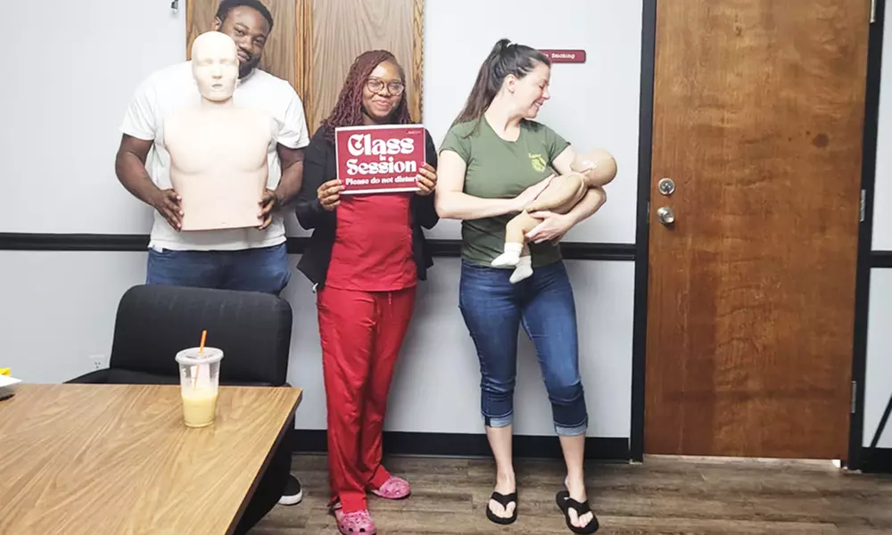 4 Hour Basic Life Support Class for One, Two, or Four Persons