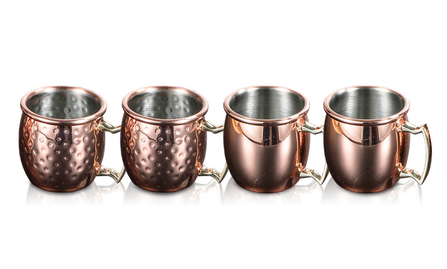 Image 9: Moscow Mini Mule Shot Glasses