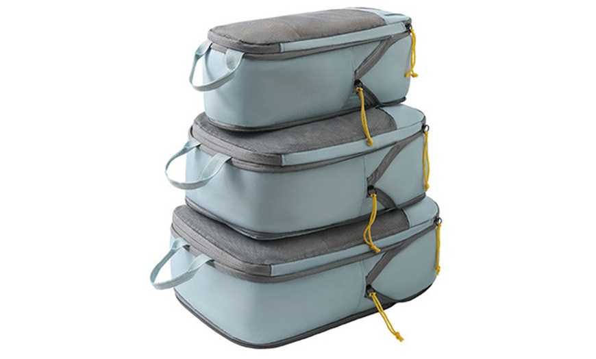 Image 7: Three-Piece Travel Compression Packing Storage Bag Set


