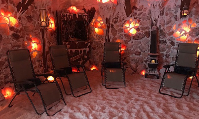 Experience Relaxation with 1, 3, or 5 Salt Cave Sessions