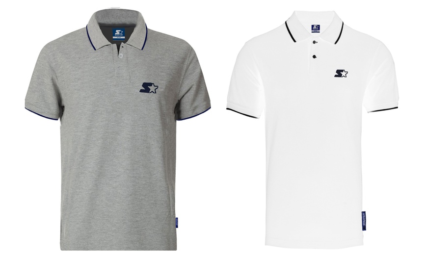 Image 1: Poloshirt voor heren