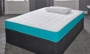 Memory Foam Mattress with Coil Spring Unit