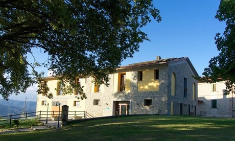 Cena o pranzo km 0 da 3 o 4 portate con calici di vino all'agriturismo I Fondacci (sconto fino a 68%)
