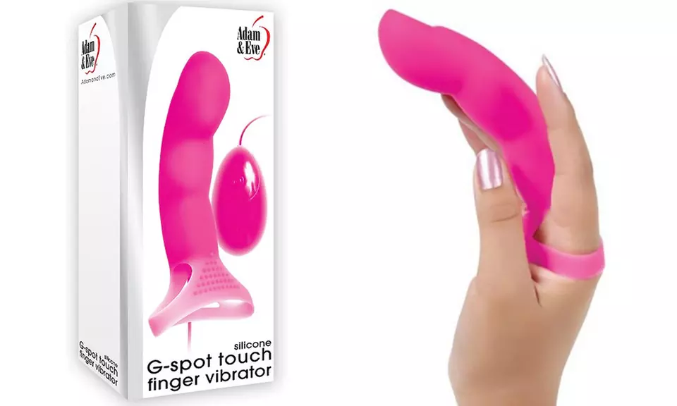 Adam & Eve G-Spot Finger Vibrator - Primary Image