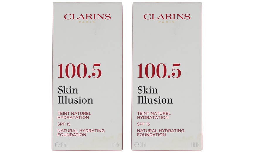 Image 2: Clarins Skin Illusion Natural Hydrating Foundation
