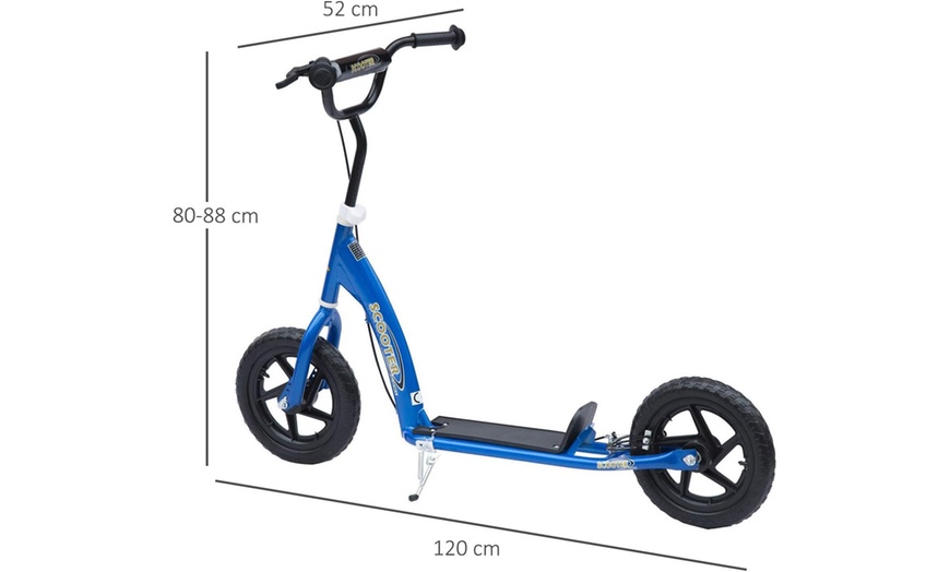 Image 5: HomCom Teen Push Scooter for Kids'