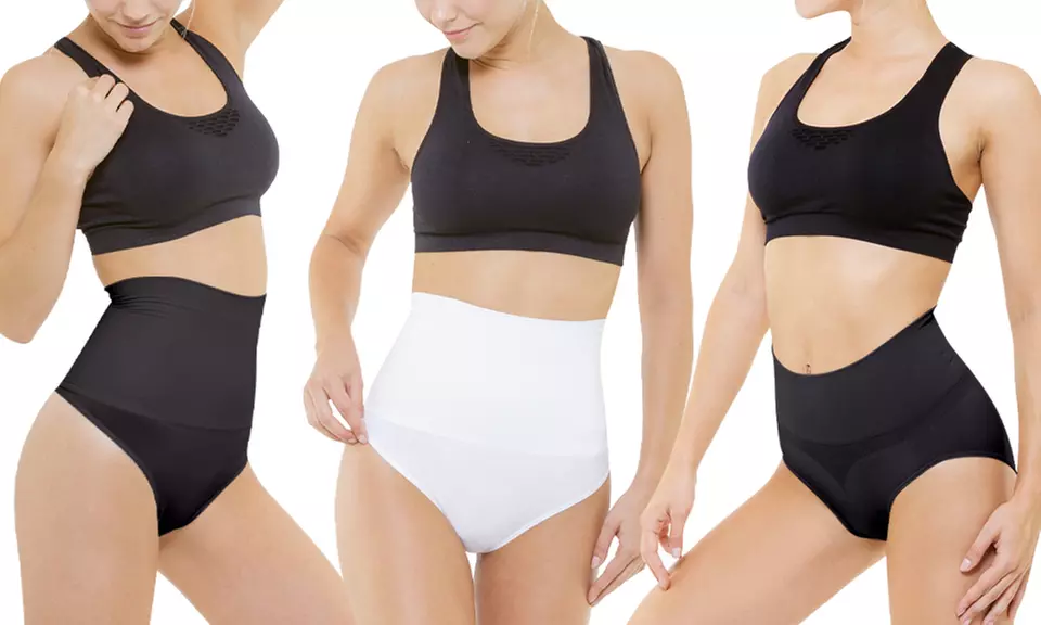 1 ou 2 sous-vêtements string et/ou culotte effet gainant et push-up de Liposlim - Primary Image
