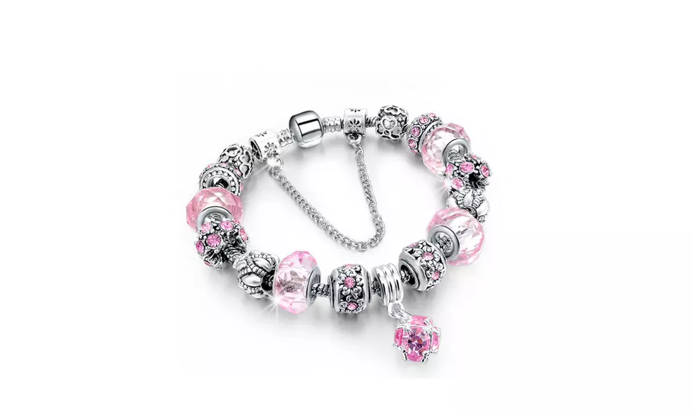 Bracelet De Flanc Cuir Festonné Showman Avec Conchos Cristal - Neuf, équitation