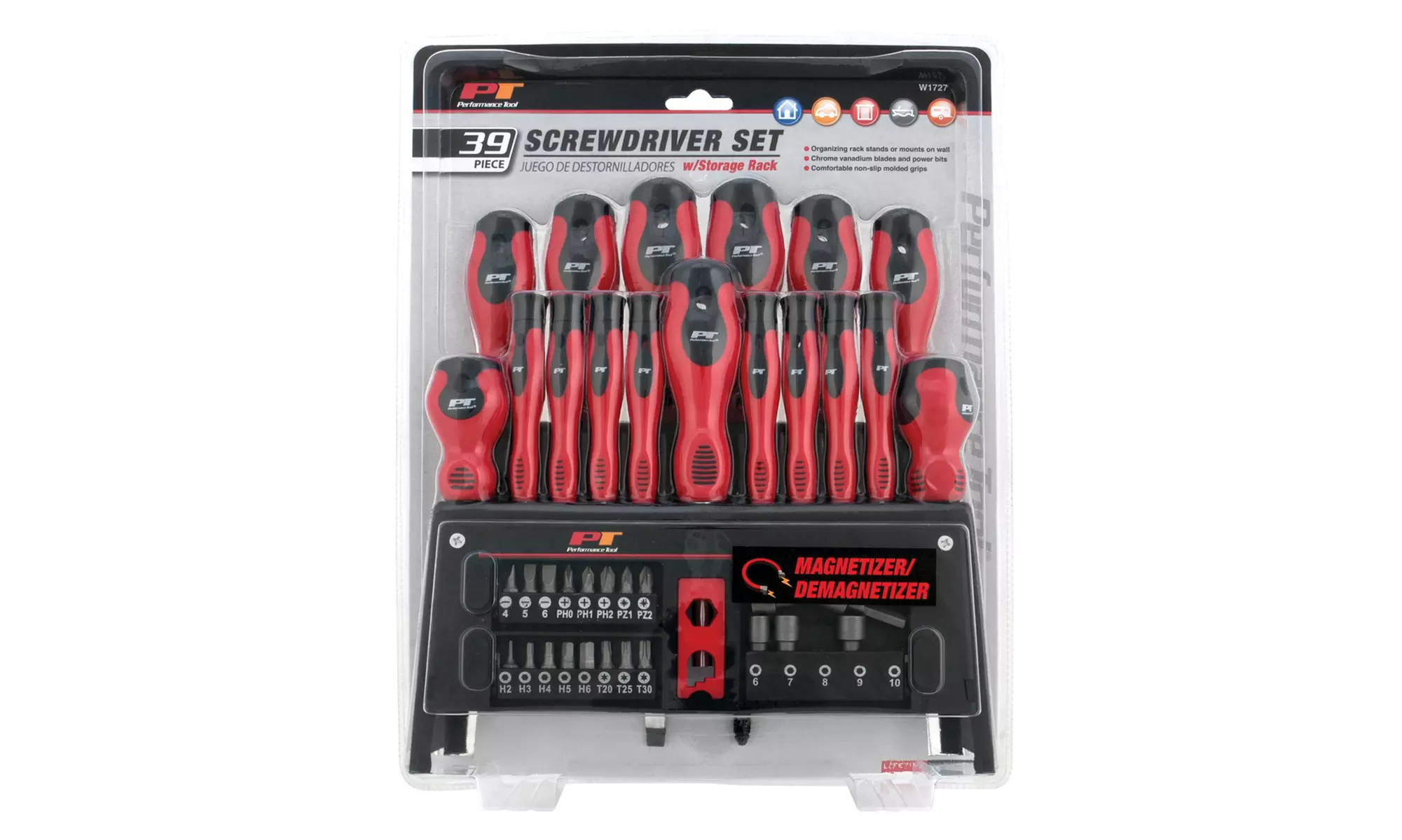 Screwdriver Set with Storage Rack (39-Piece) - Second Medium