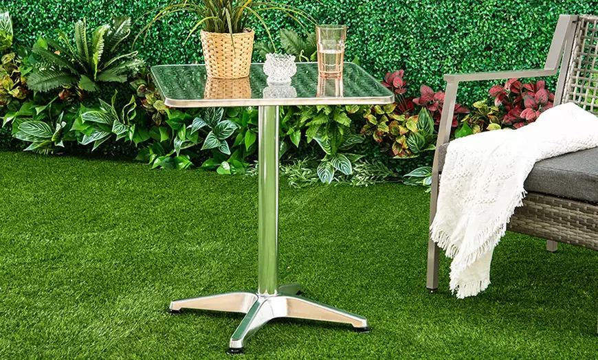 Image 5: HomCom Bar Table