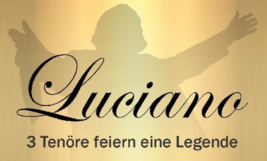 Image 1: Luciano - 3 Tenöre feiern eine Legende: Ticket vom 03. - 26.10.2025