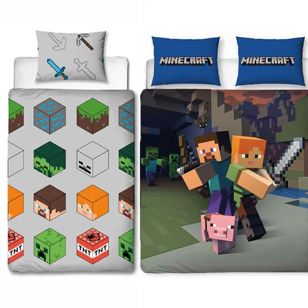 Up To 66 Off Official Minecraft Reversible Groupon