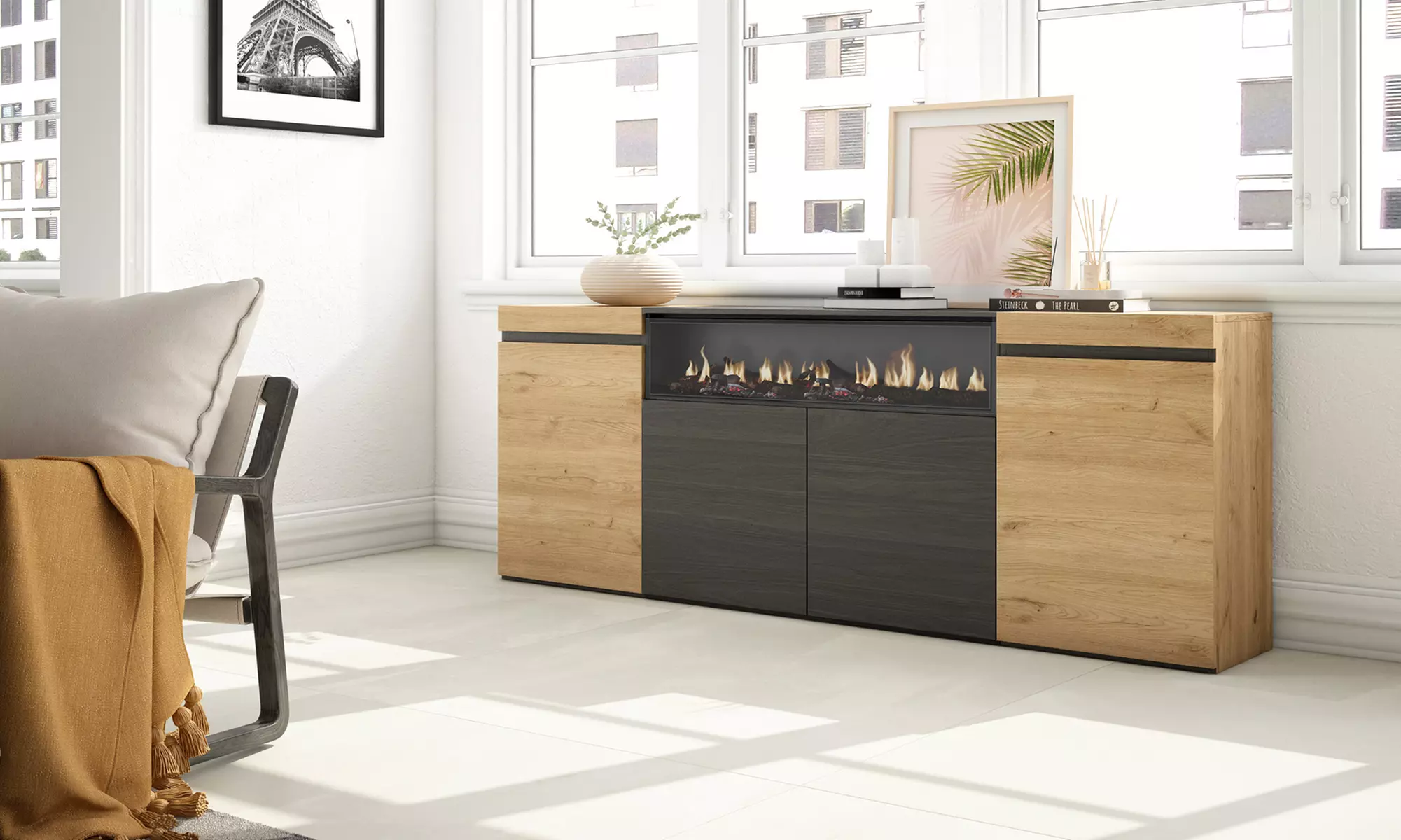 Sideboard mit großem Stauraum