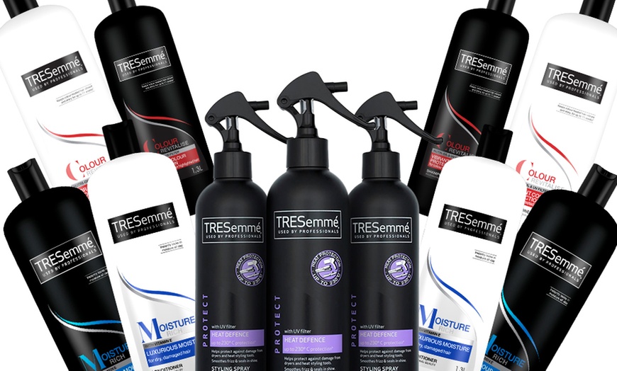 Image 1: TRESemme Moisture or Colour Kit
