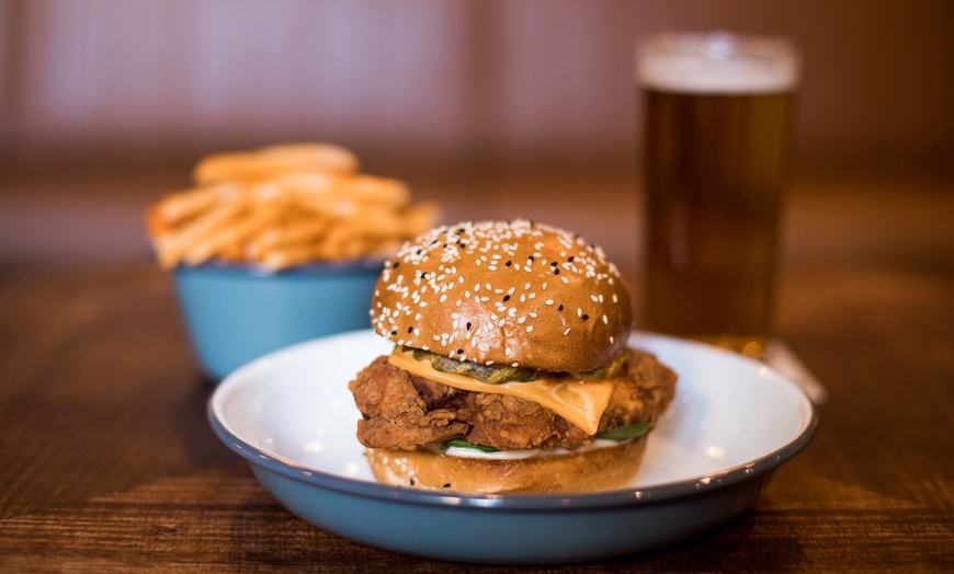 Image 1: Pub Meal with Drink