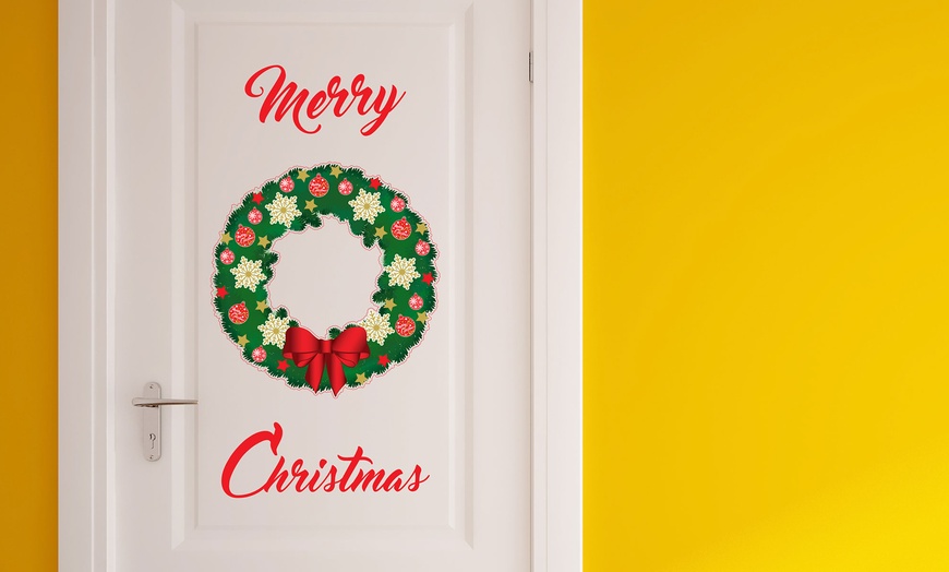 Image 2: Christmas Garland Wall Sticker