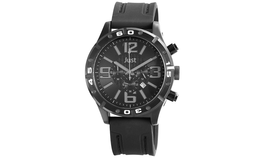 Image 12: Chrono Stainless Steel Watch