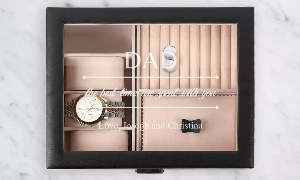Personalized Watch Boxes & Accessory Cases from Monogram Online (Up to 42% Off)  - Primary Image