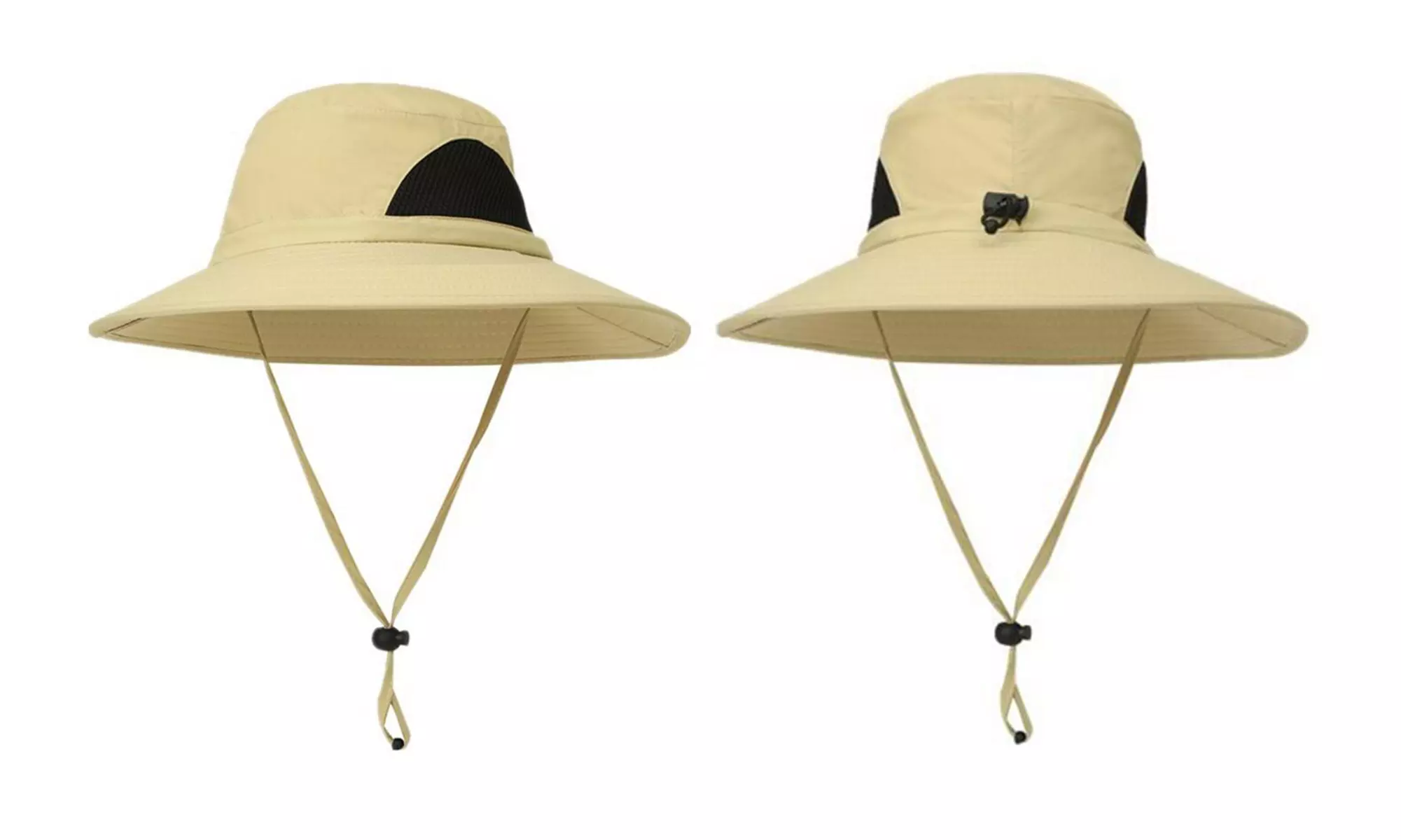 Chapeau trekking réglable, protection contre UV, aération sur les côtés, 2 coloris - Second Medium