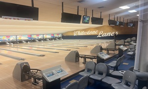 Whitestone Bowling: Bowl 2 Games with Shoe Rentals for Up to 6 People