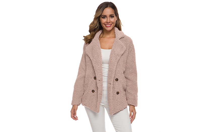 Image 12: Women's Shearling Coat