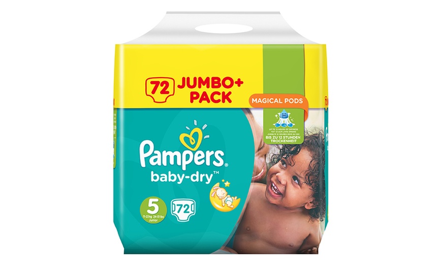 Image 4: Pampers Baby Dry Jumbo Two-Packs