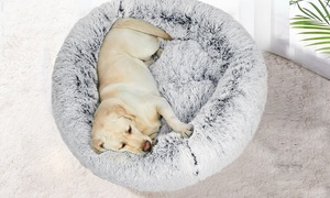 Pet Calming Bed with Removable Cover