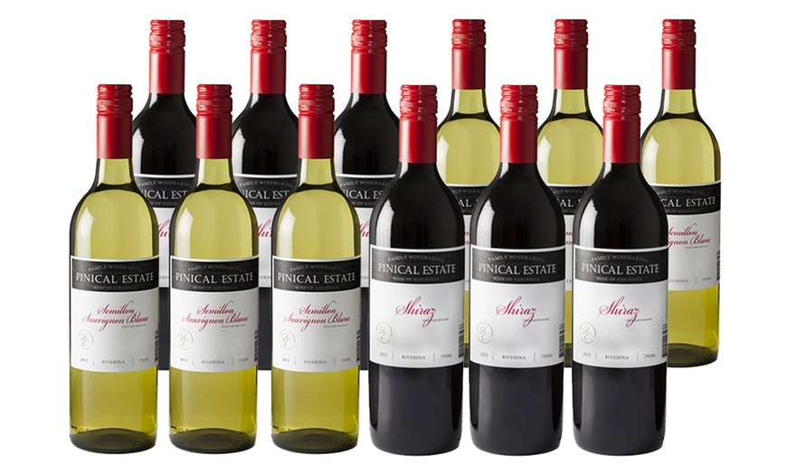 Image 1: Dozen Pinical Estate Wine