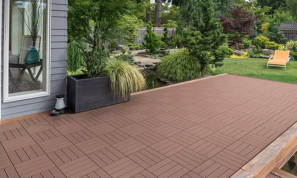 Home Deluxe WPC-Holzfliesen