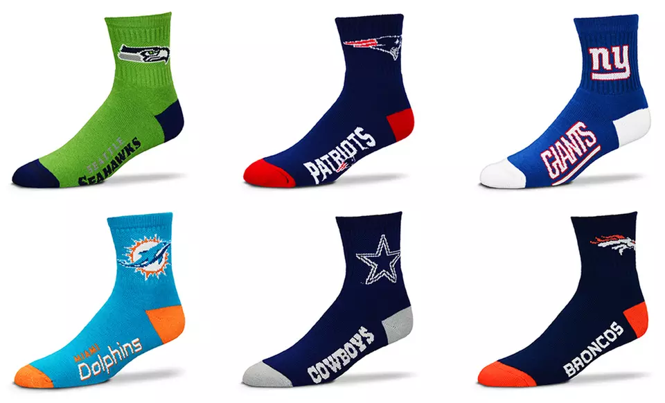NFL Team Logo Unisex Crew Socks - Primary Image
