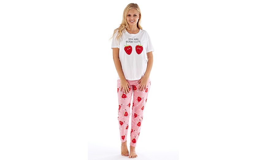 Image 4: Women's Berry Cute Pyjamas Set